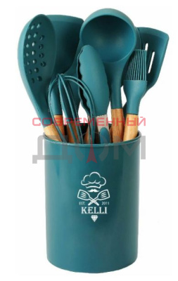 Набор кухонных принадлежностей Kelli KL-01121 синий